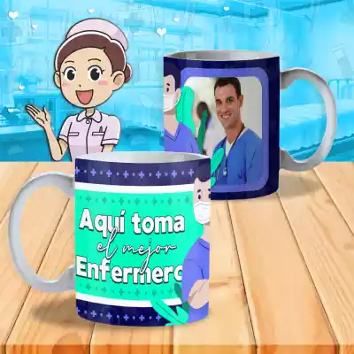 vectores plantilas ENFERMERA,ENFERMERO,PROFESIONES,
